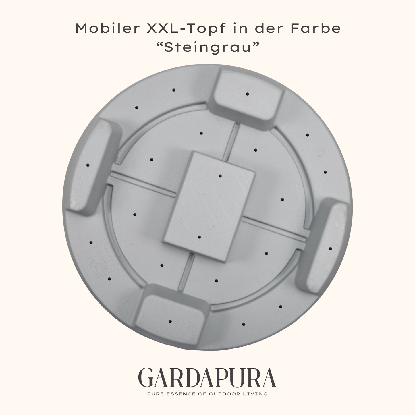 Mobiler Pflanztopf XXL