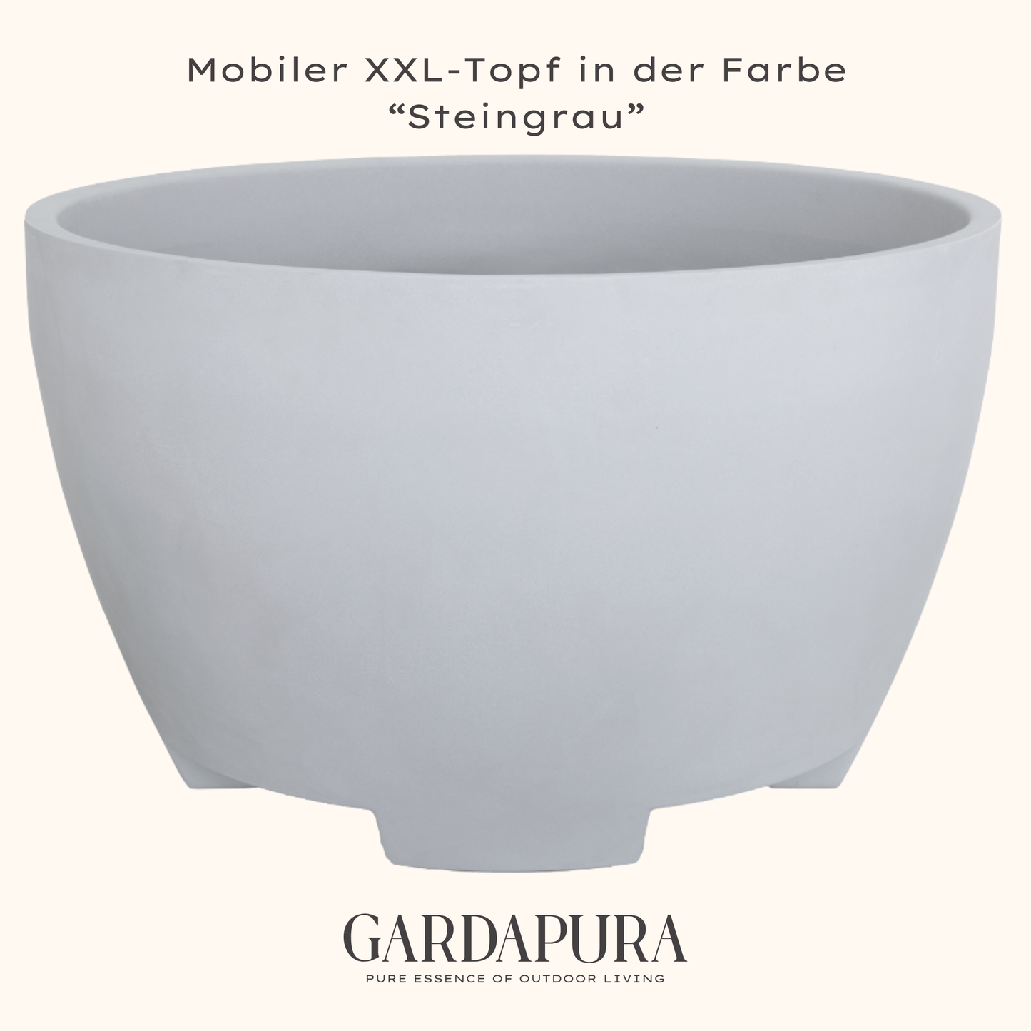 Mobiler Pflanztopf XXL