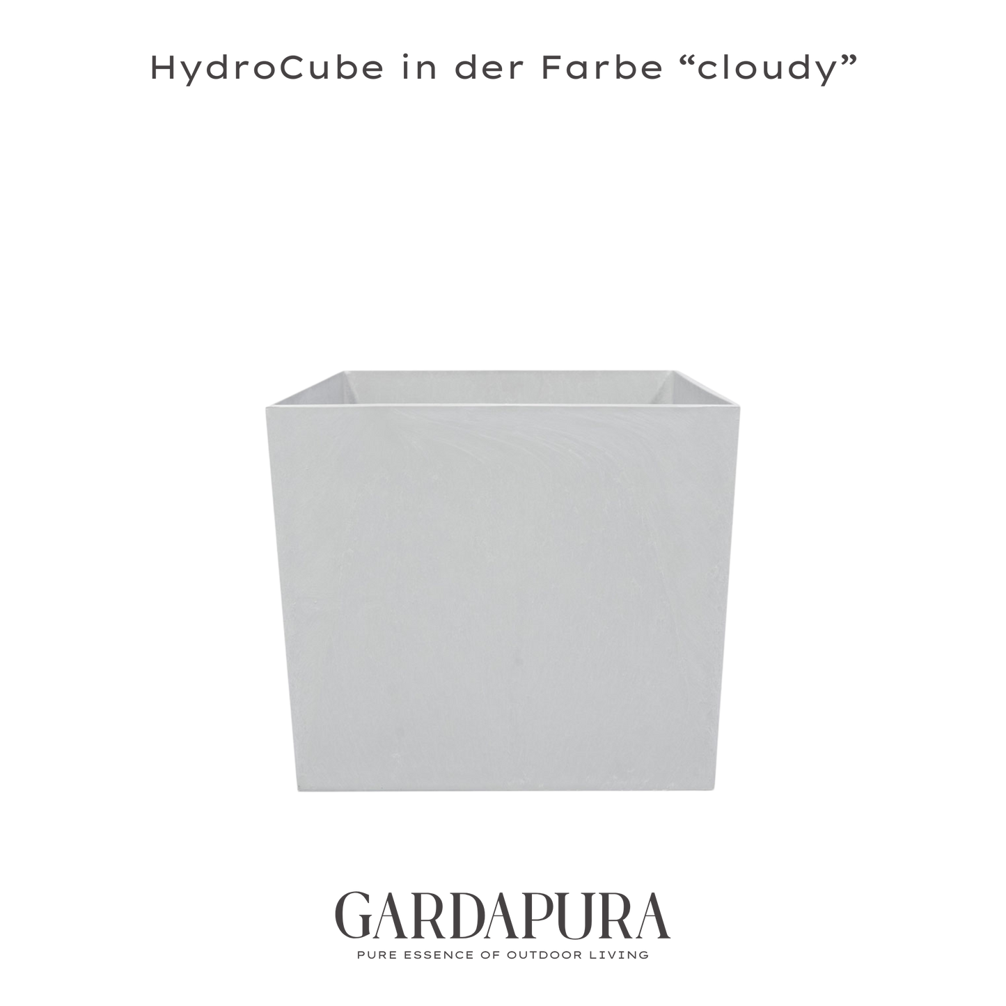 HydroCube – Pflanztopf mit Wasserreservoir