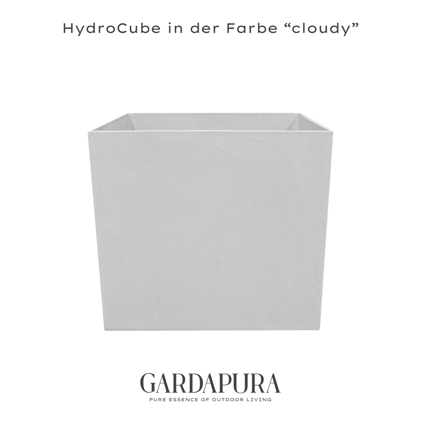 HydroCube – Pflanztopf mit Wasserreservoir