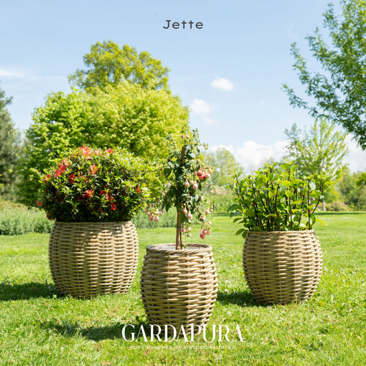 Jette – handgeflochtener Pflanztopf