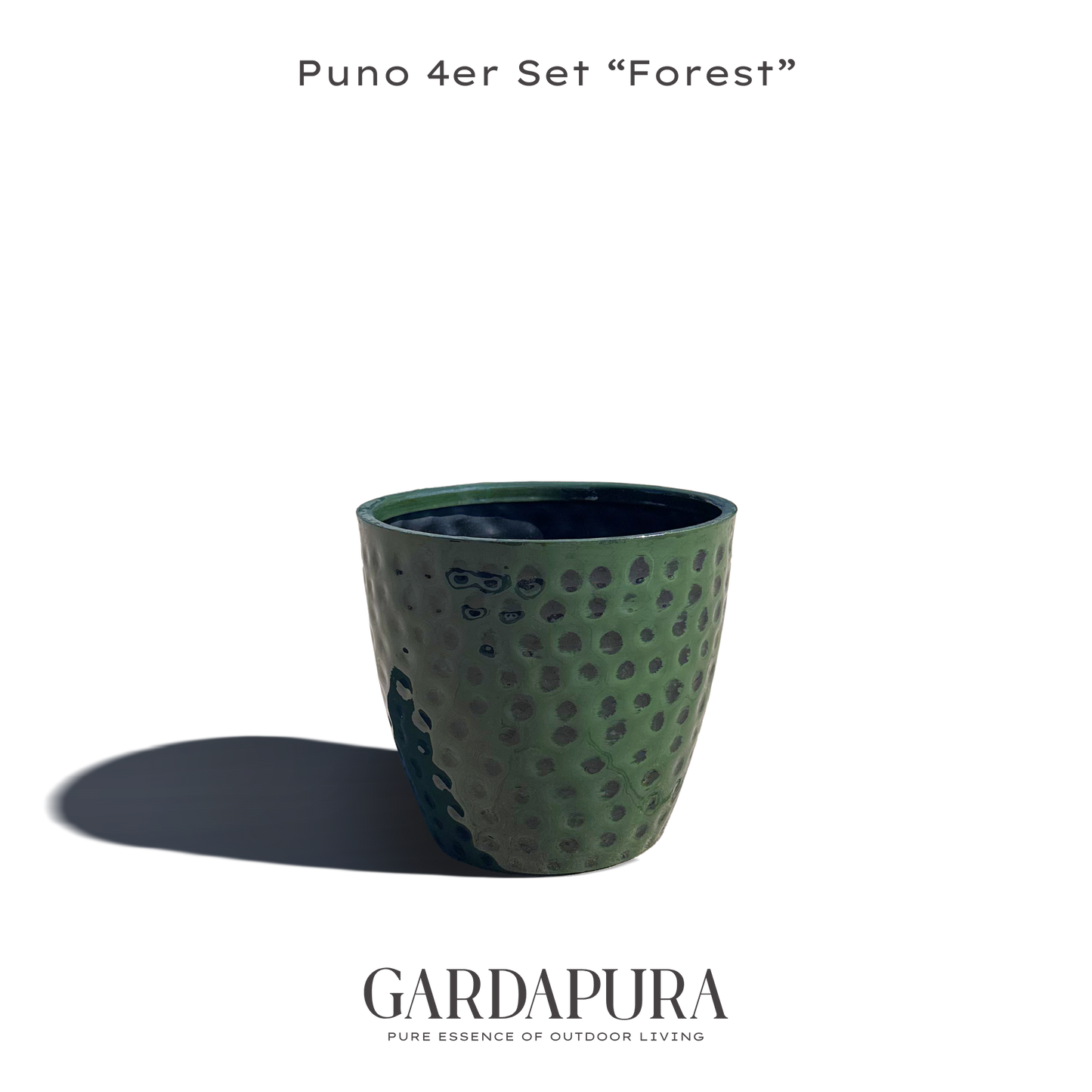 Puno 4er-Set – Pflanztopf aus Metall