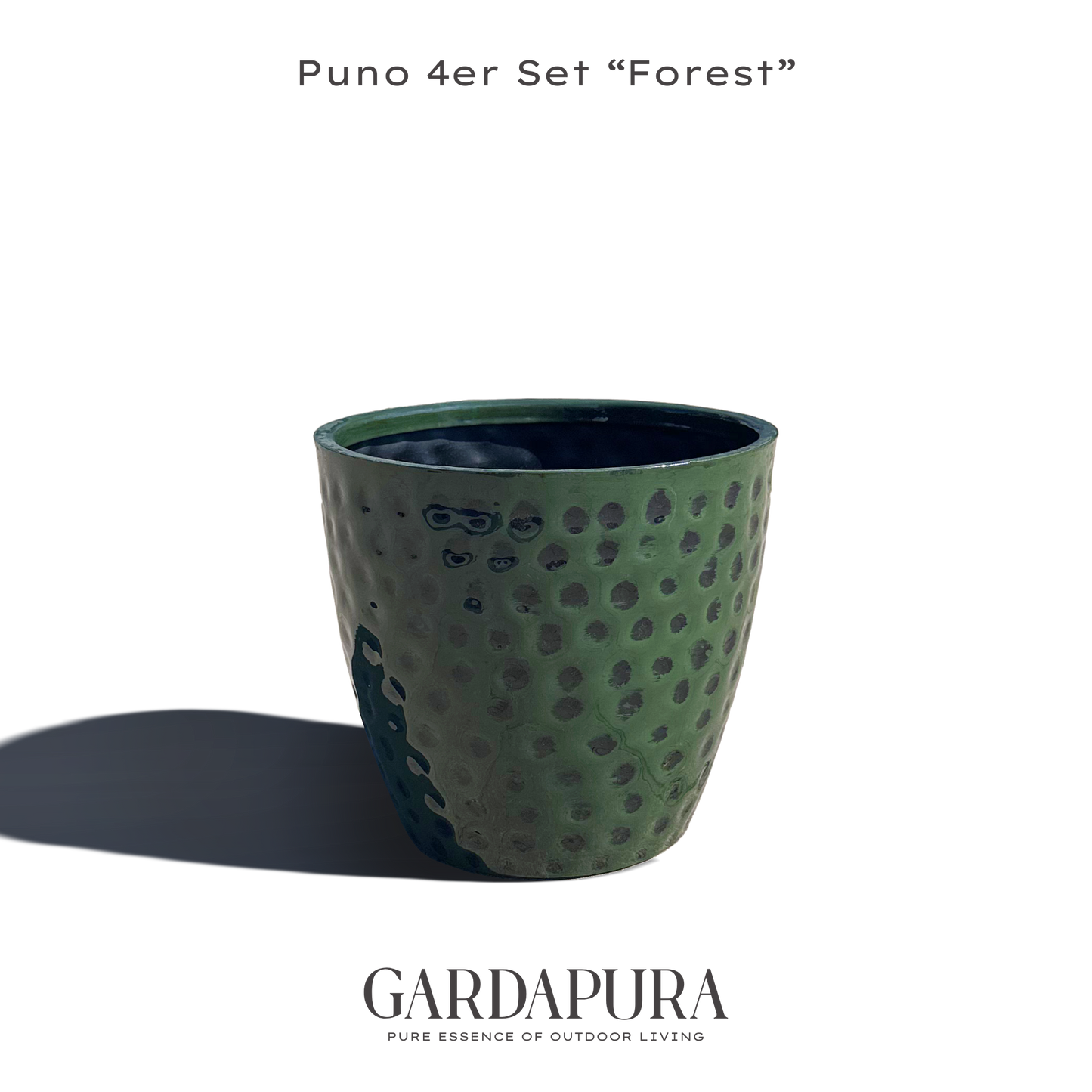 Puno 4er-Set – Pflanztopf aus Metall
