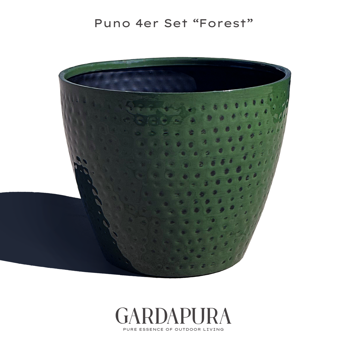 Puno 4er-Set – Pflanztopf aus Metall