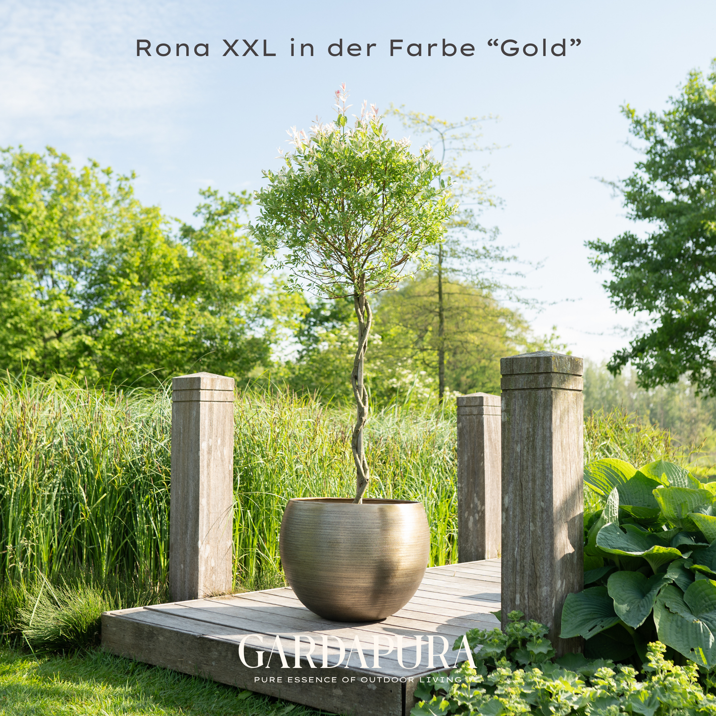 Rona XXL – Pflanztopf aus Metall