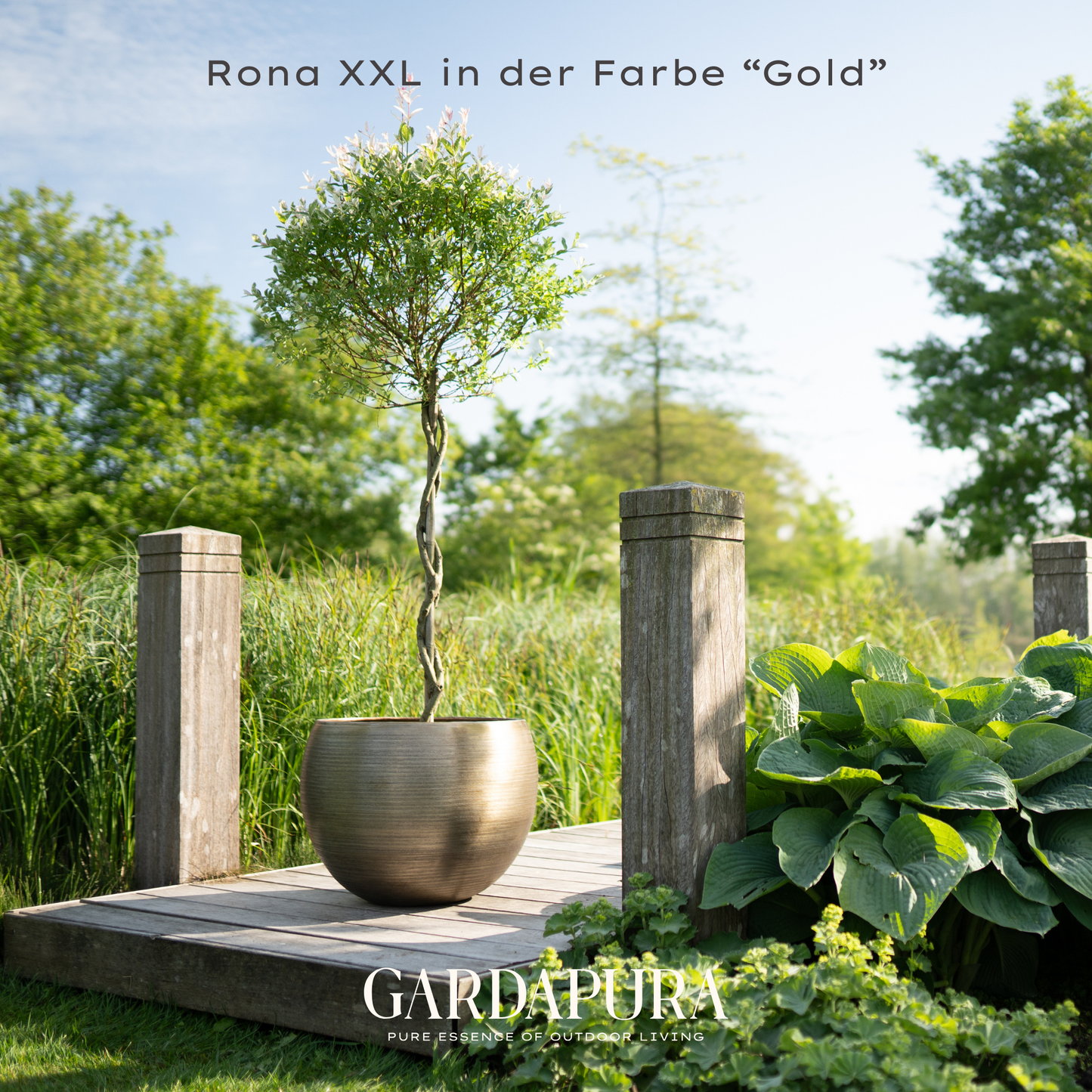 Rona XXL – Pflanztopf aus Metall