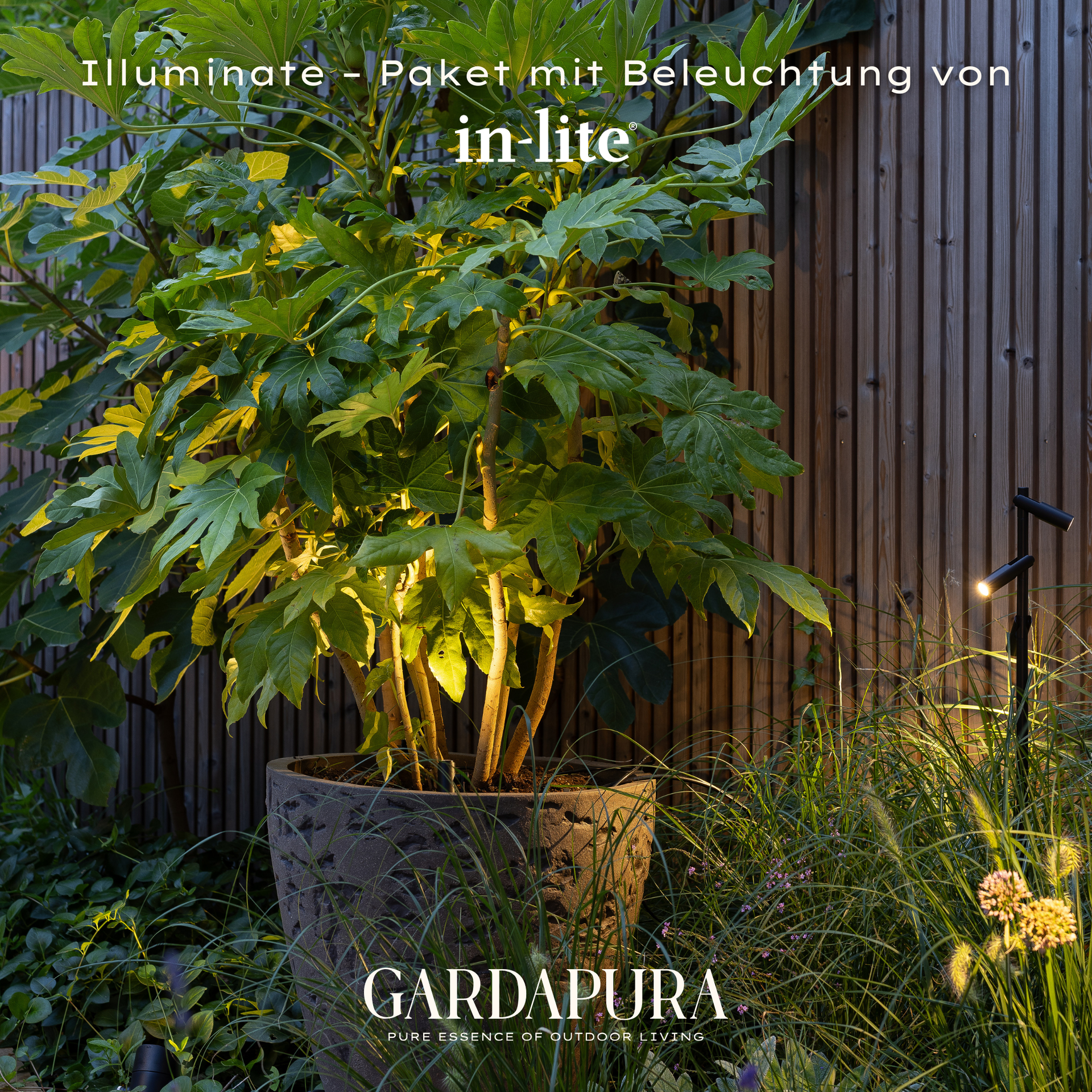 Beleuchtungspaket Illuminate für Pflanztöpfe – von in-lite – Gardapura