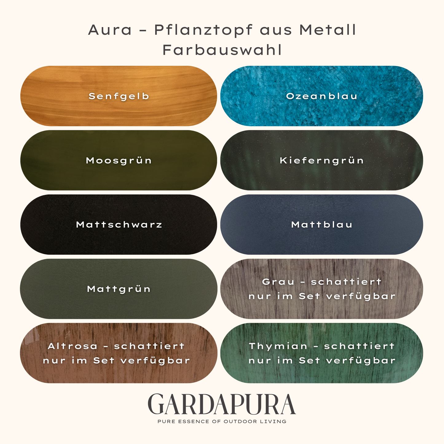 Aura 6er Set