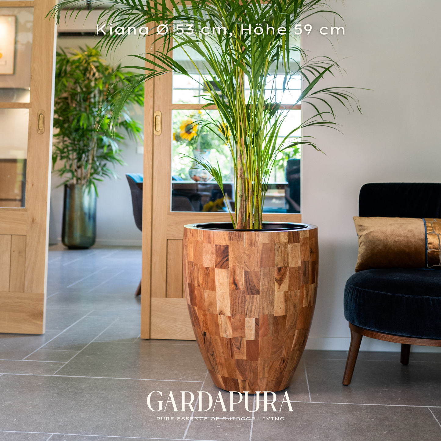 Kiana – Pflanztopf aus Holz
