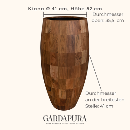 Kiana – Pflanztopf aus Holz
