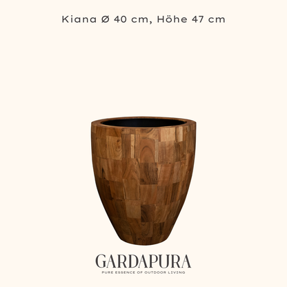 Kiana – Pflanztopf aus Holz