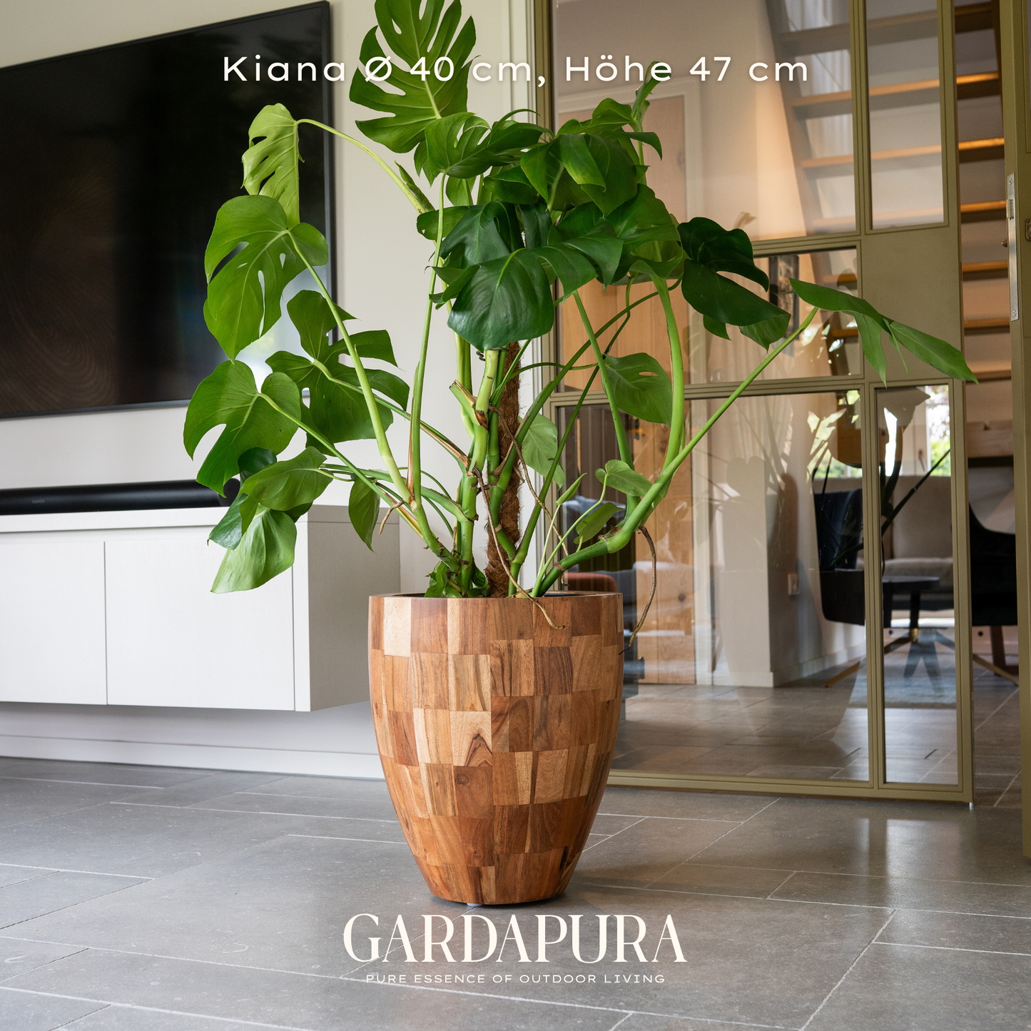 Kiana – Pflanztopf aus Holz