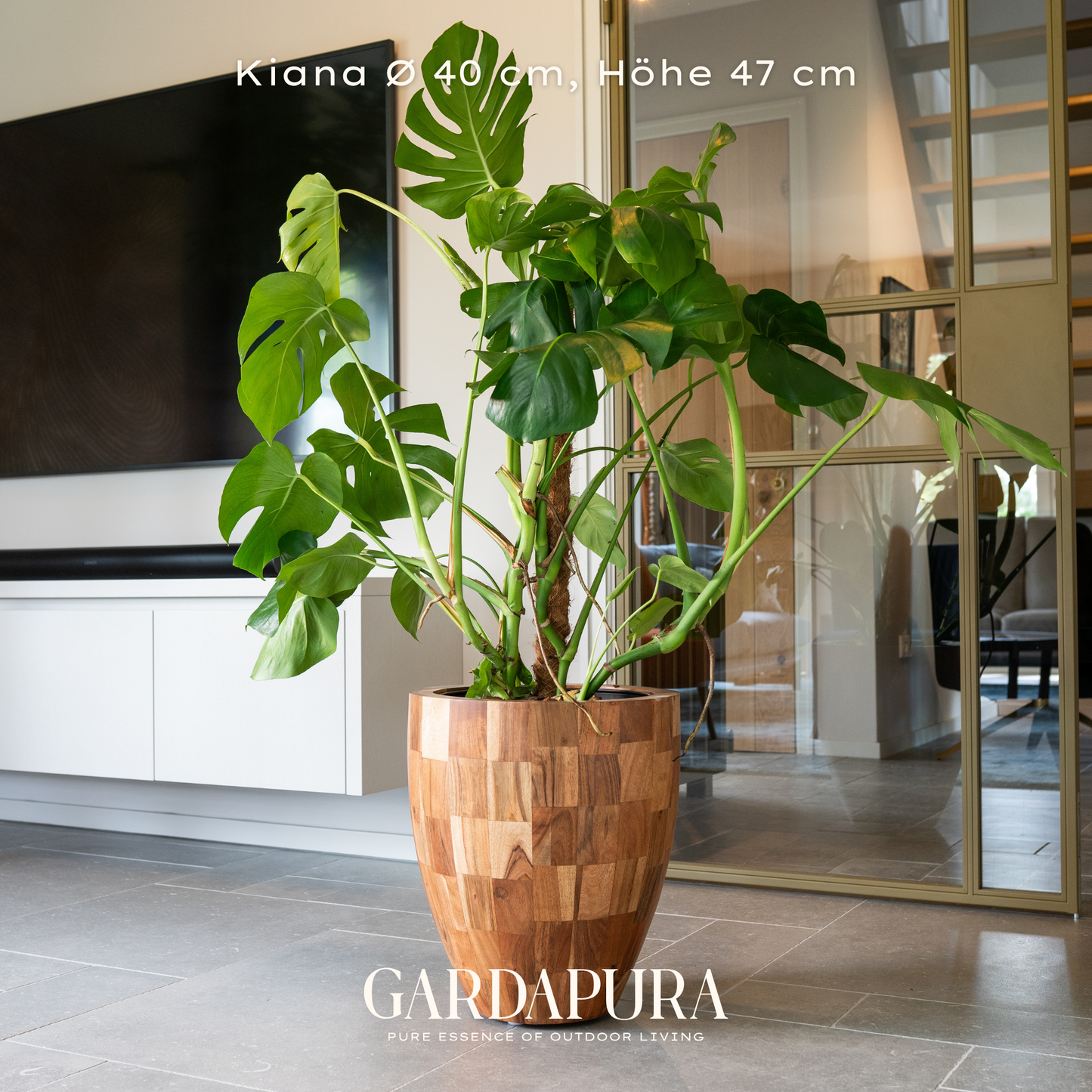 Kiana – Pflanztopf aus Holz