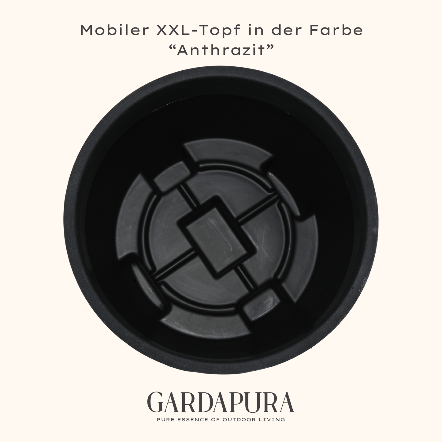 Mobiler Pflanztopf XXL