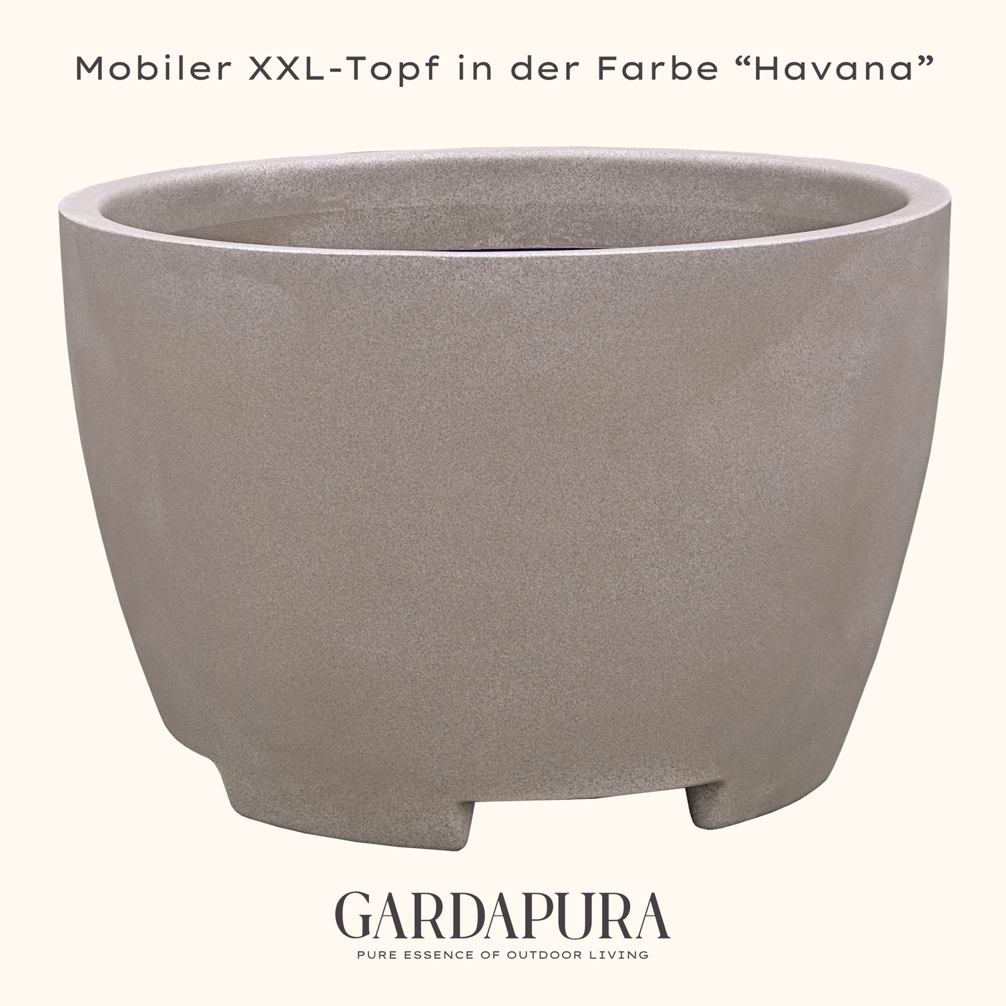 Mobiler Pflanztopf XXL