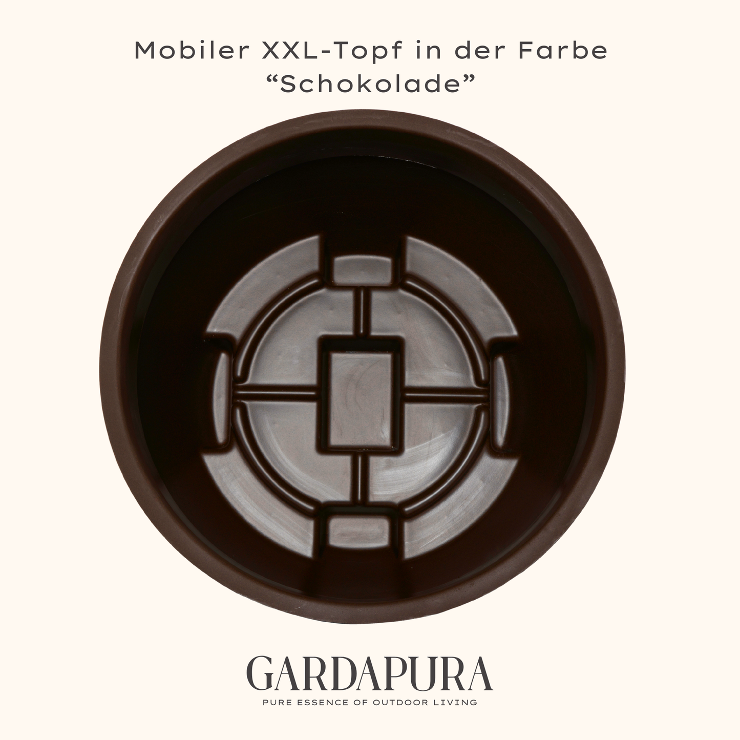 Mobiler Pflanztopf XXL