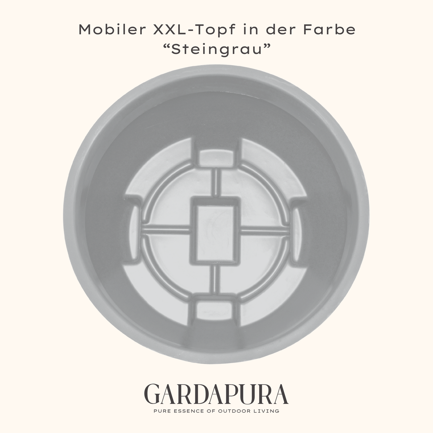 Mobiler Pflanztopf XXL