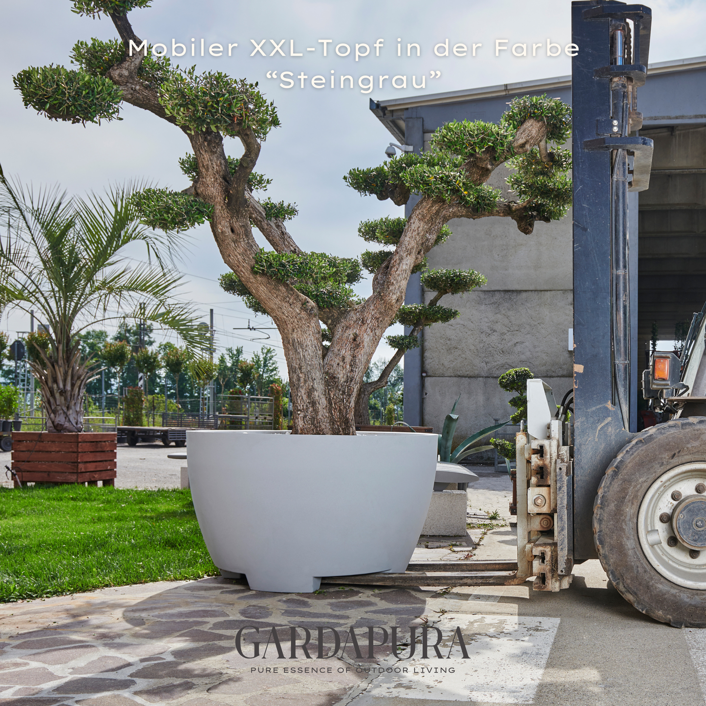 Mobiler Pflanztopf XXL