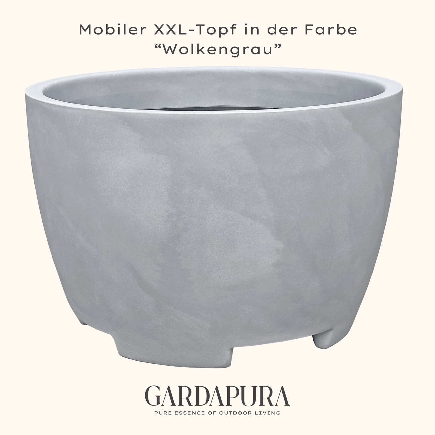 Mobiler Pflanztopf XXL