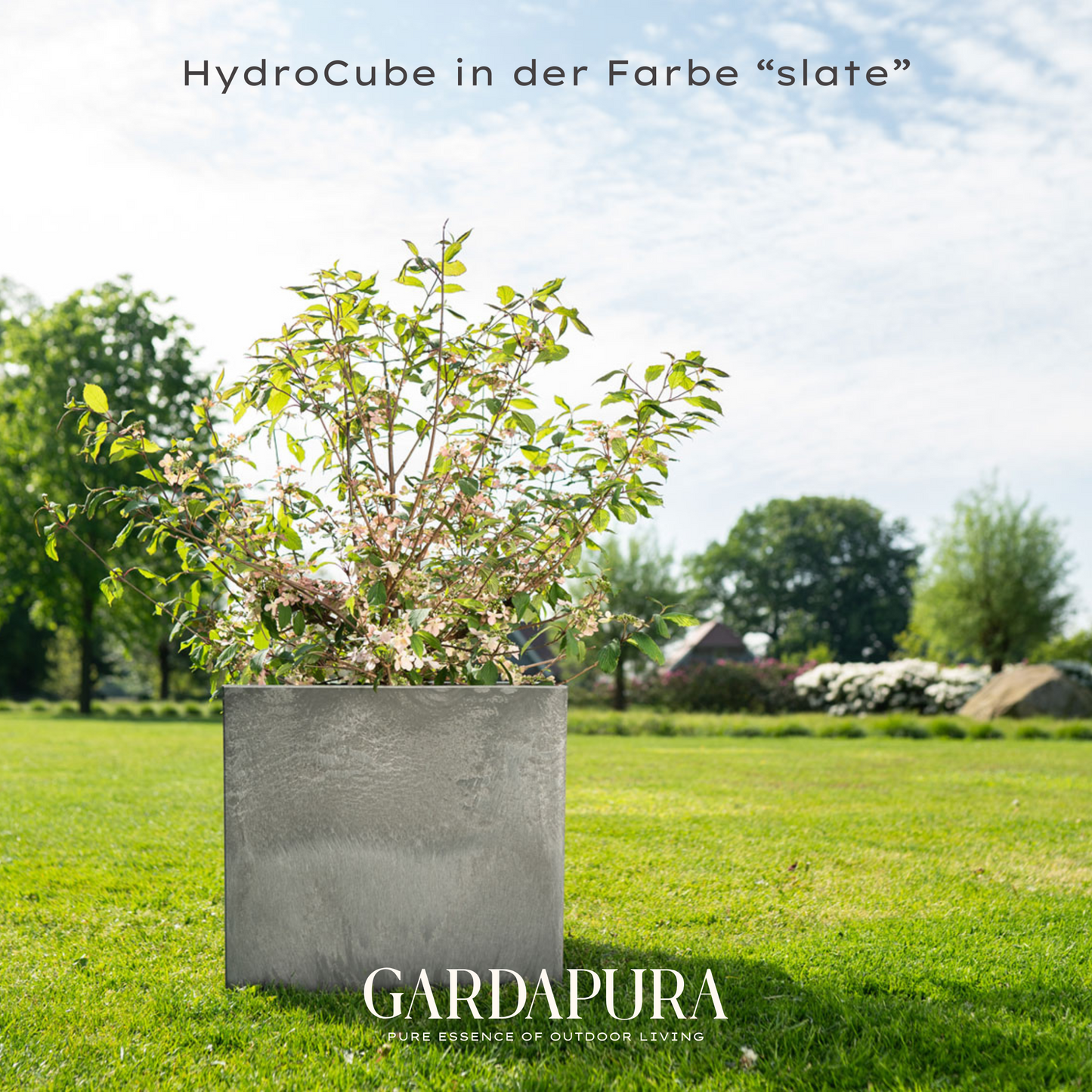 HydroCube im 3er Set – Pflanztopf mit Wasserreservoir