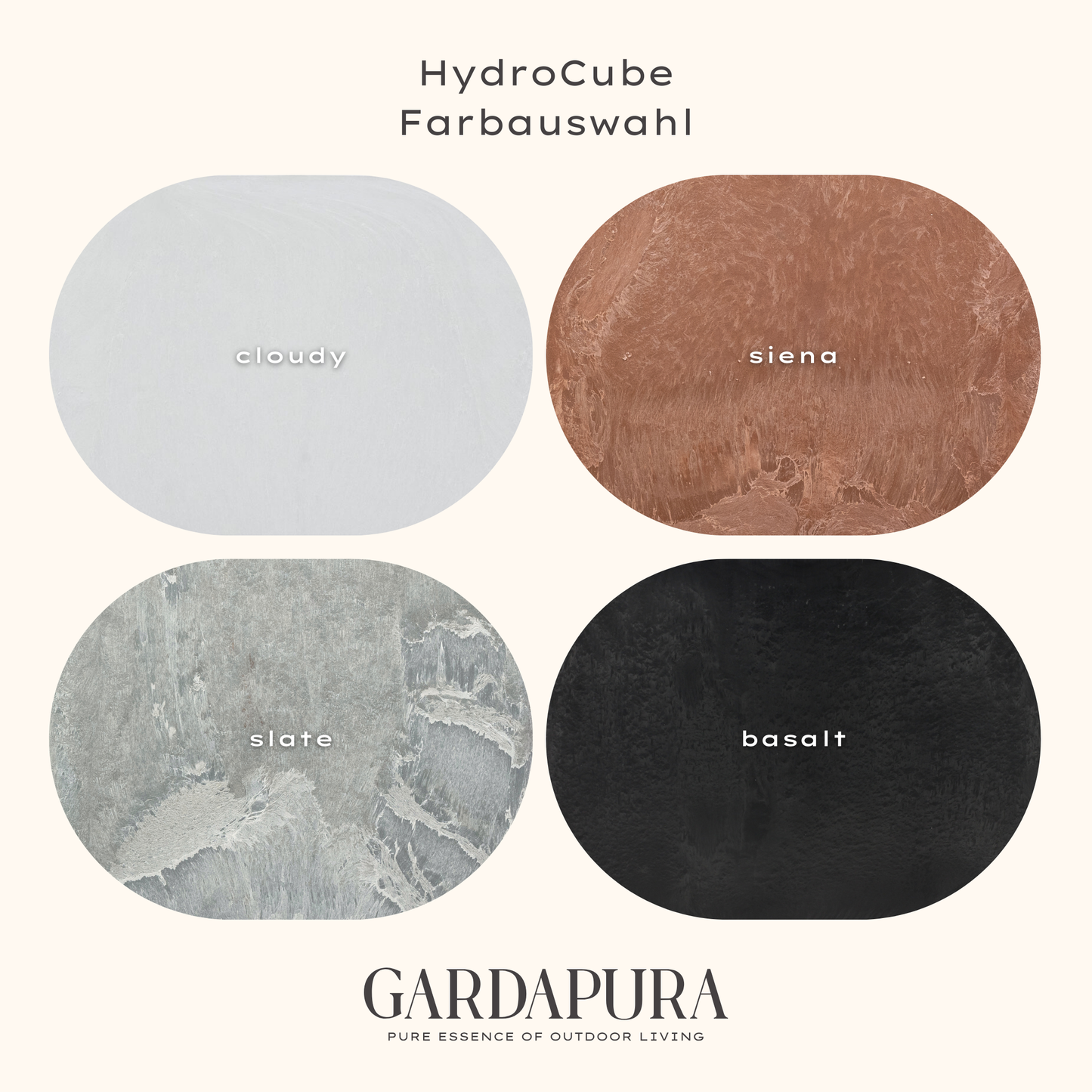 HydroCube im 3er Set – Pflanztopf mit Wasserreservoir