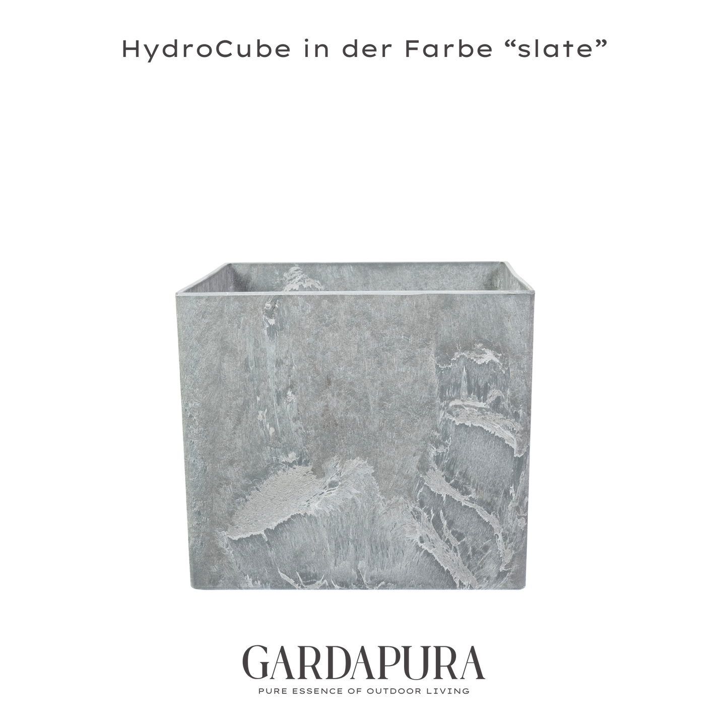 HydroCube – Pflanztopf mit Wasserreservoir
