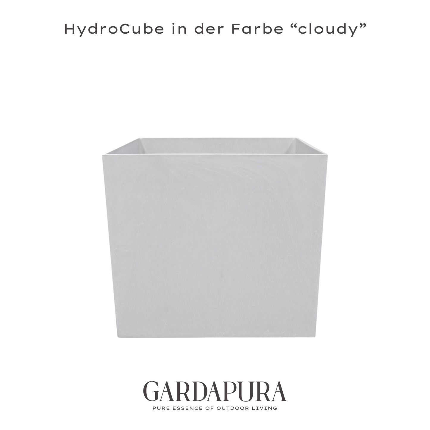 HydroCube – Pflanztopf mit Wasserreservoir