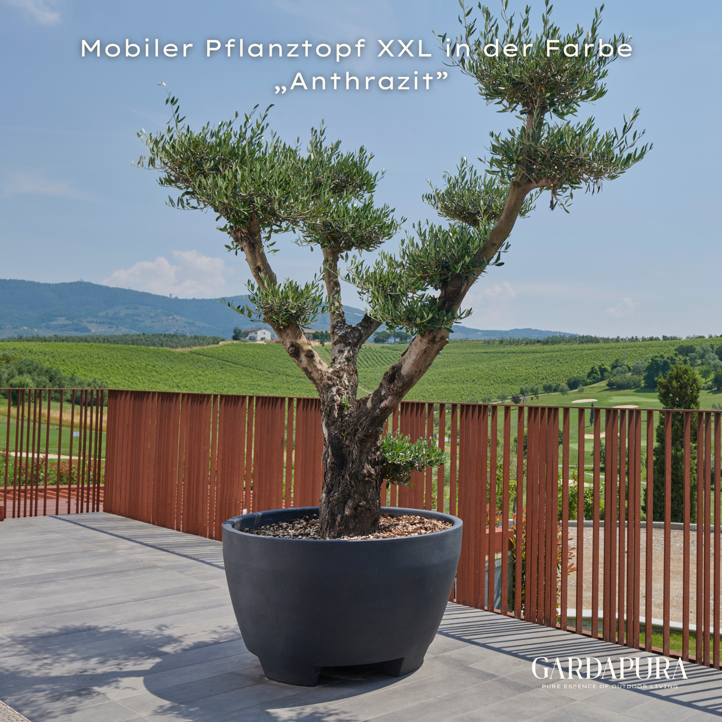 Mobiler Pflanztopf XXL