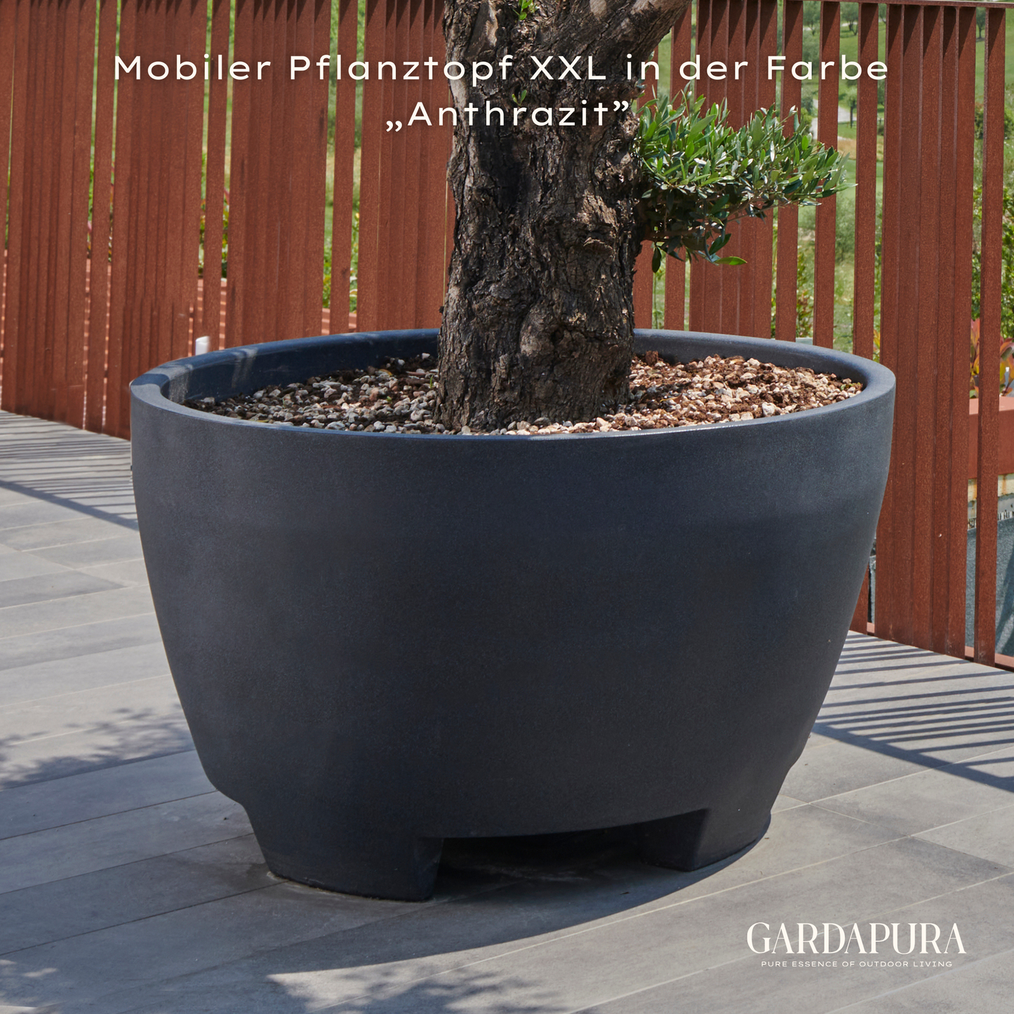 Mobiler Pflanztopf XXL