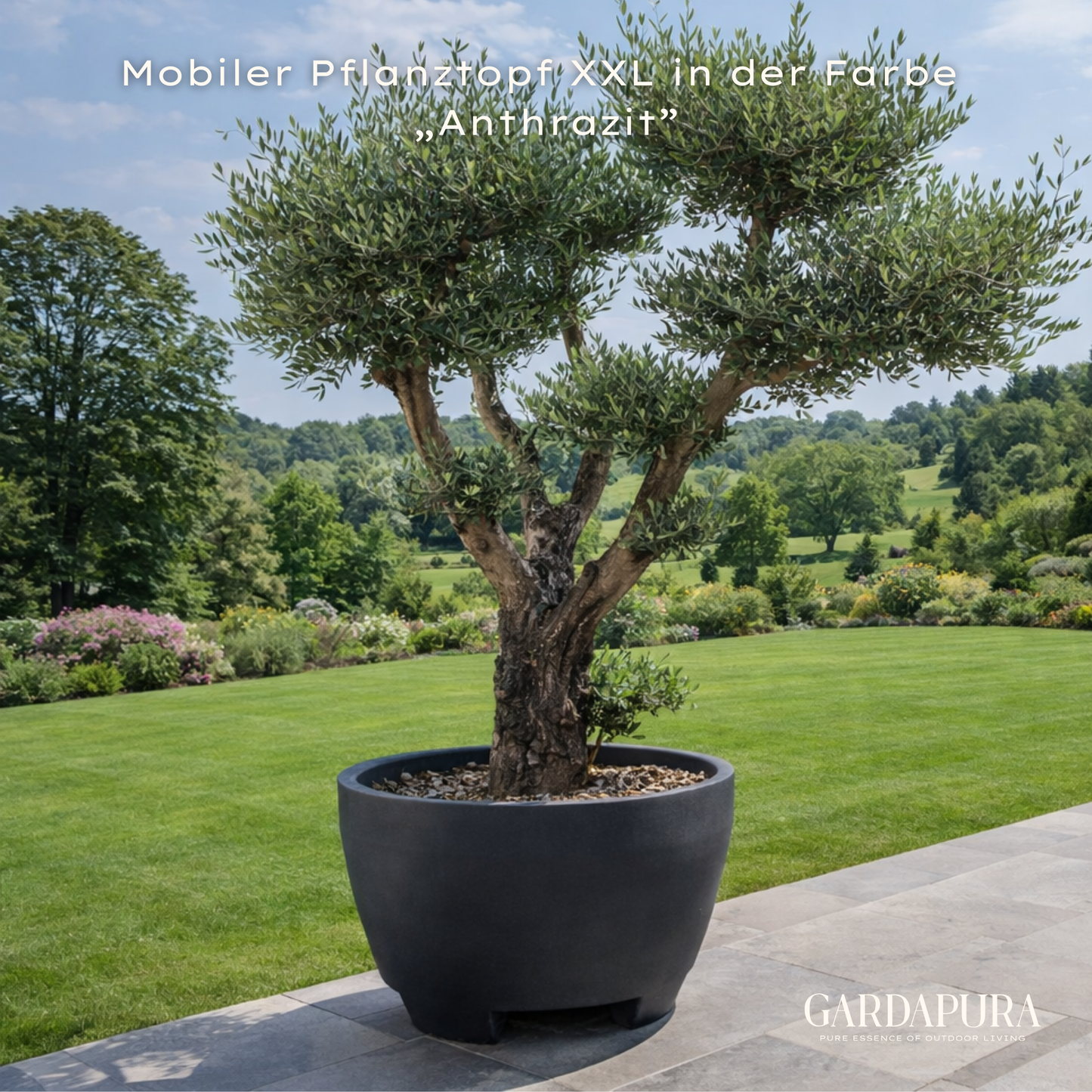 Mobiler Pflanztopf XXL