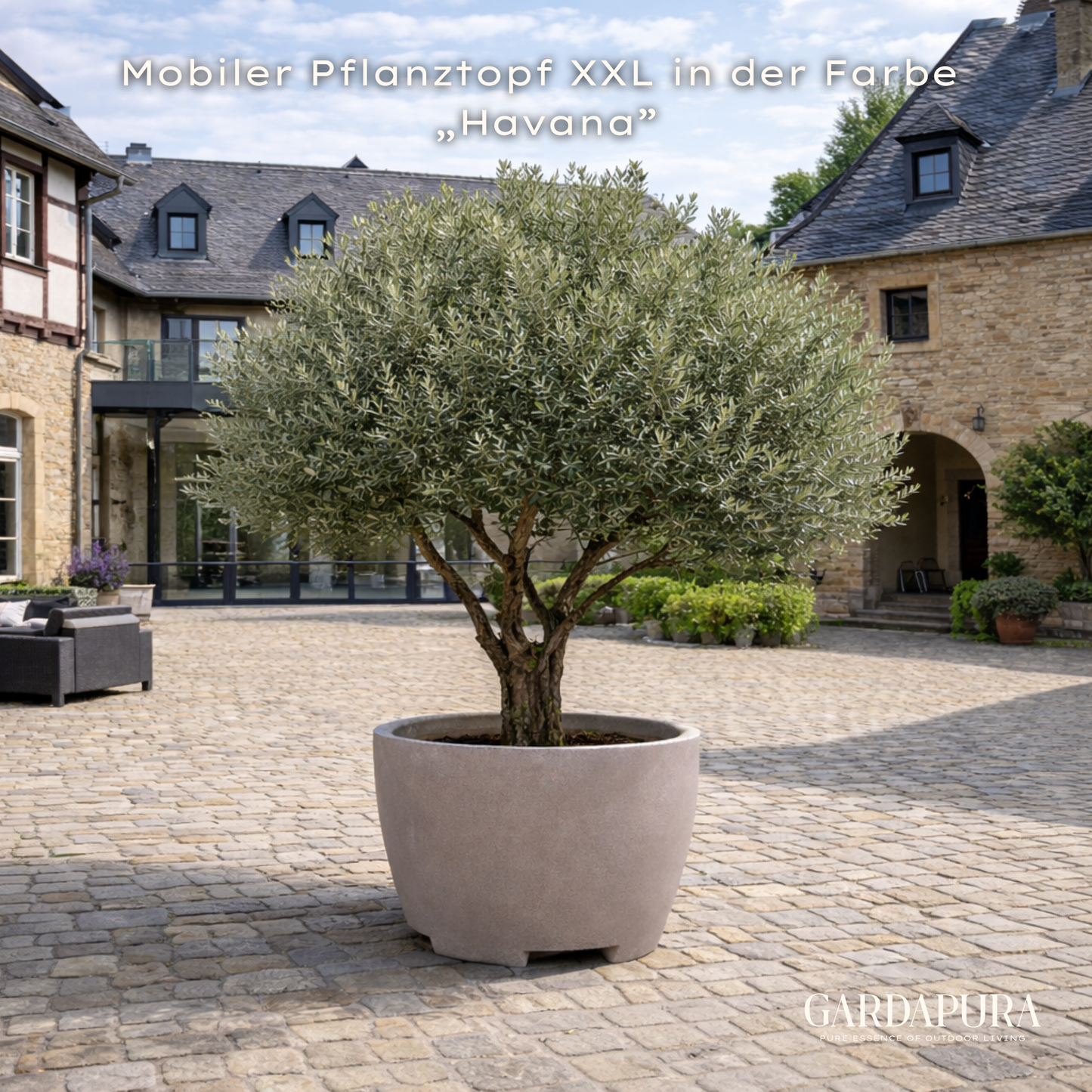 Mobiler Pflanztopf XXL