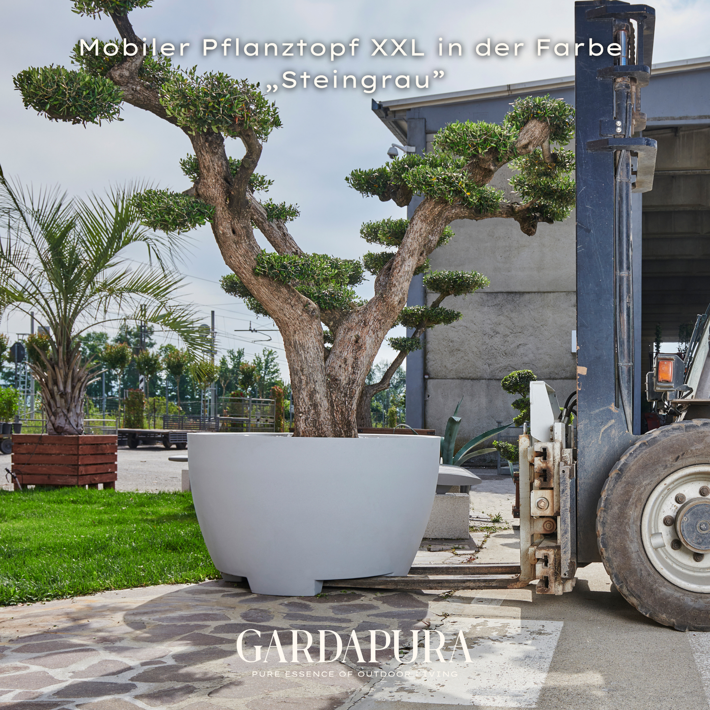 Mobiler Pflanztopf XXL