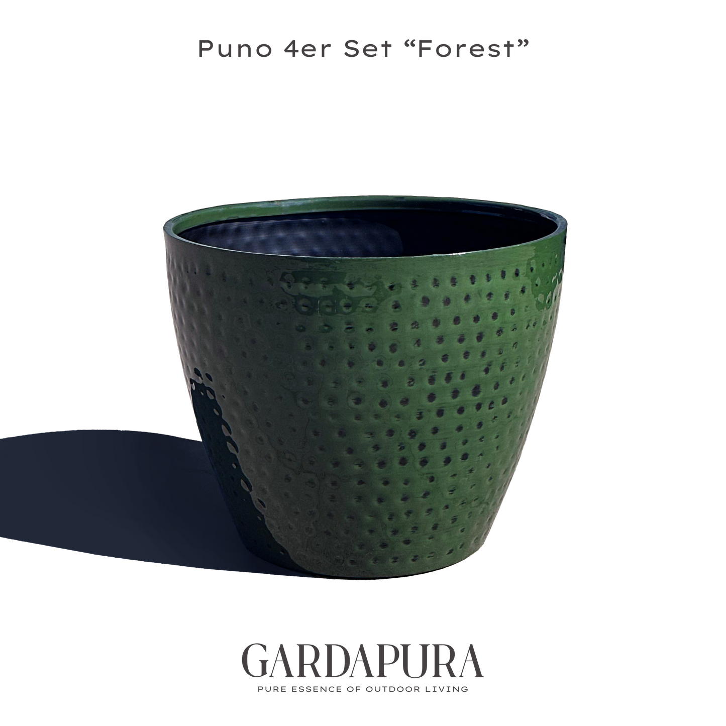 Puno 4er Set – Pflanztopf aus Metall