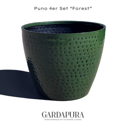 Puno 4er Set – Pflanztopf aus Metall