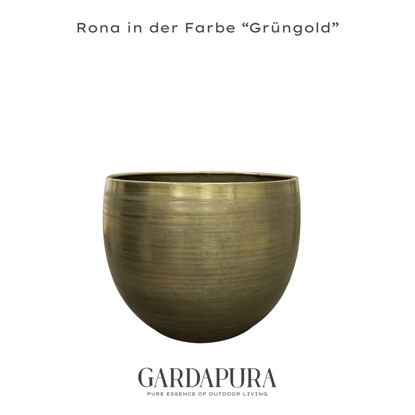 Rona 5er Set – Pflanztöpfe aus Metall