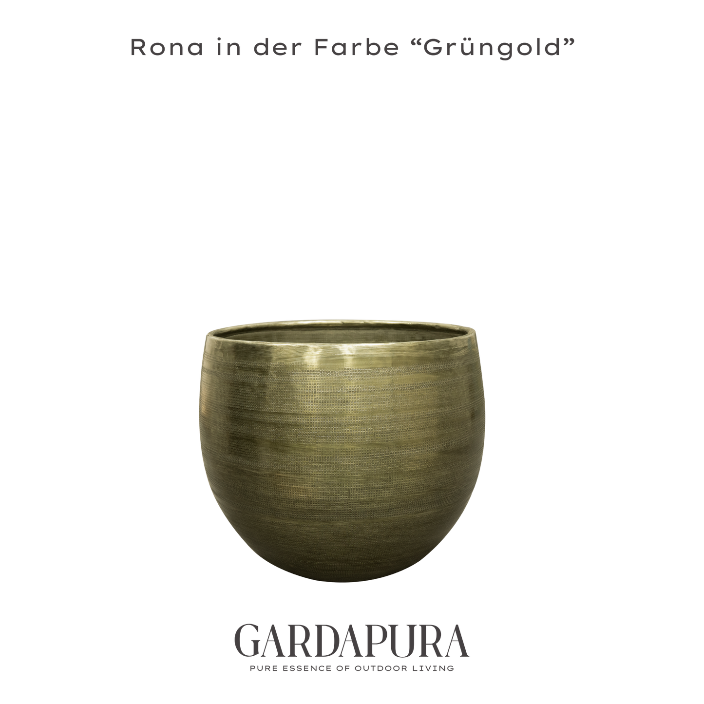 Rona 5er Set – Pflanztöpfe aus Metall
