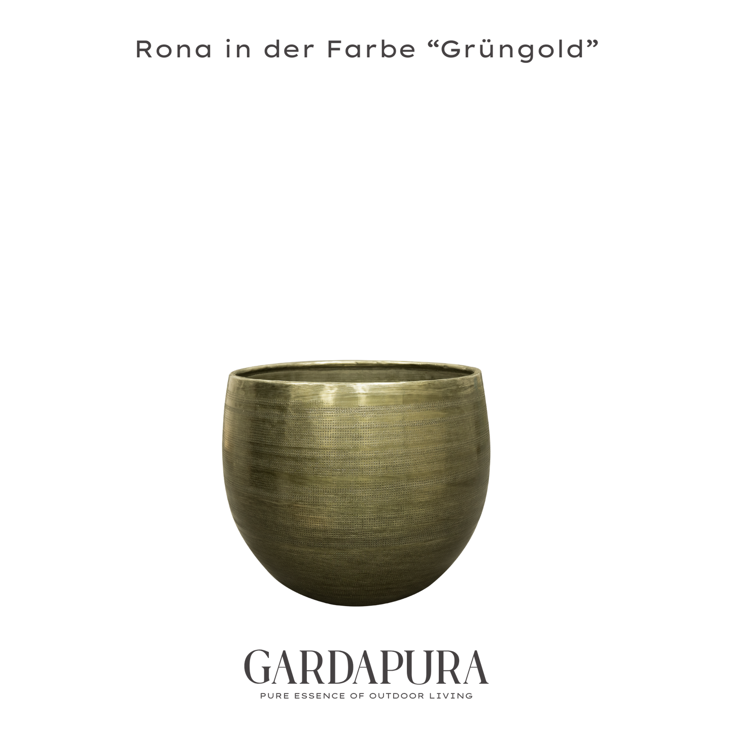 Rona 5er Set – Pflanztöpfe aus Metall