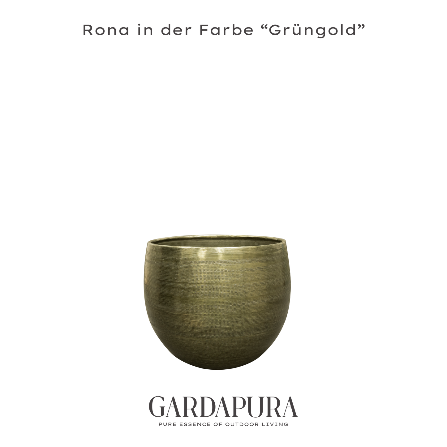 Rona 5er Set – Pflanztöpfe aus Metall