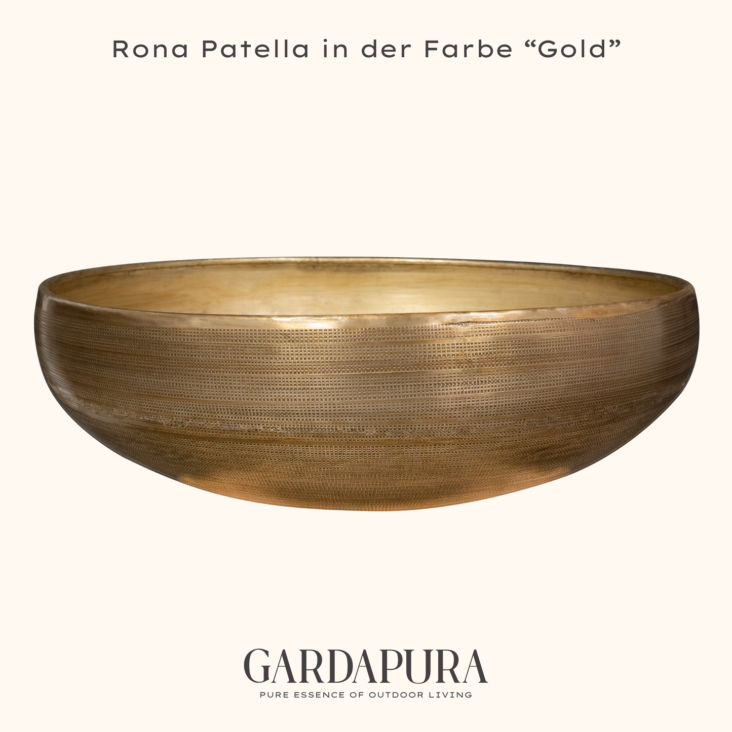 Rona Patella – Pflanzschale aus Metall