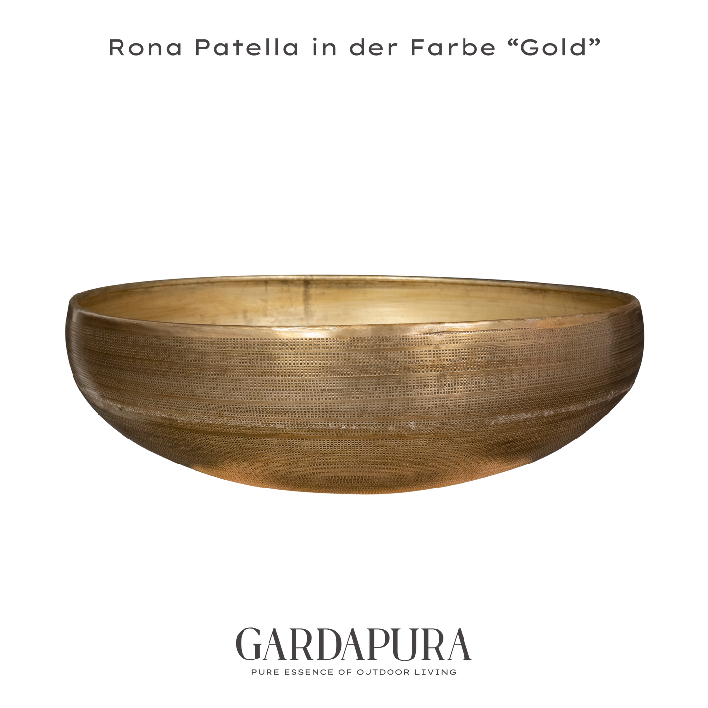 Rona Patella – Pflanzschale aus Metall