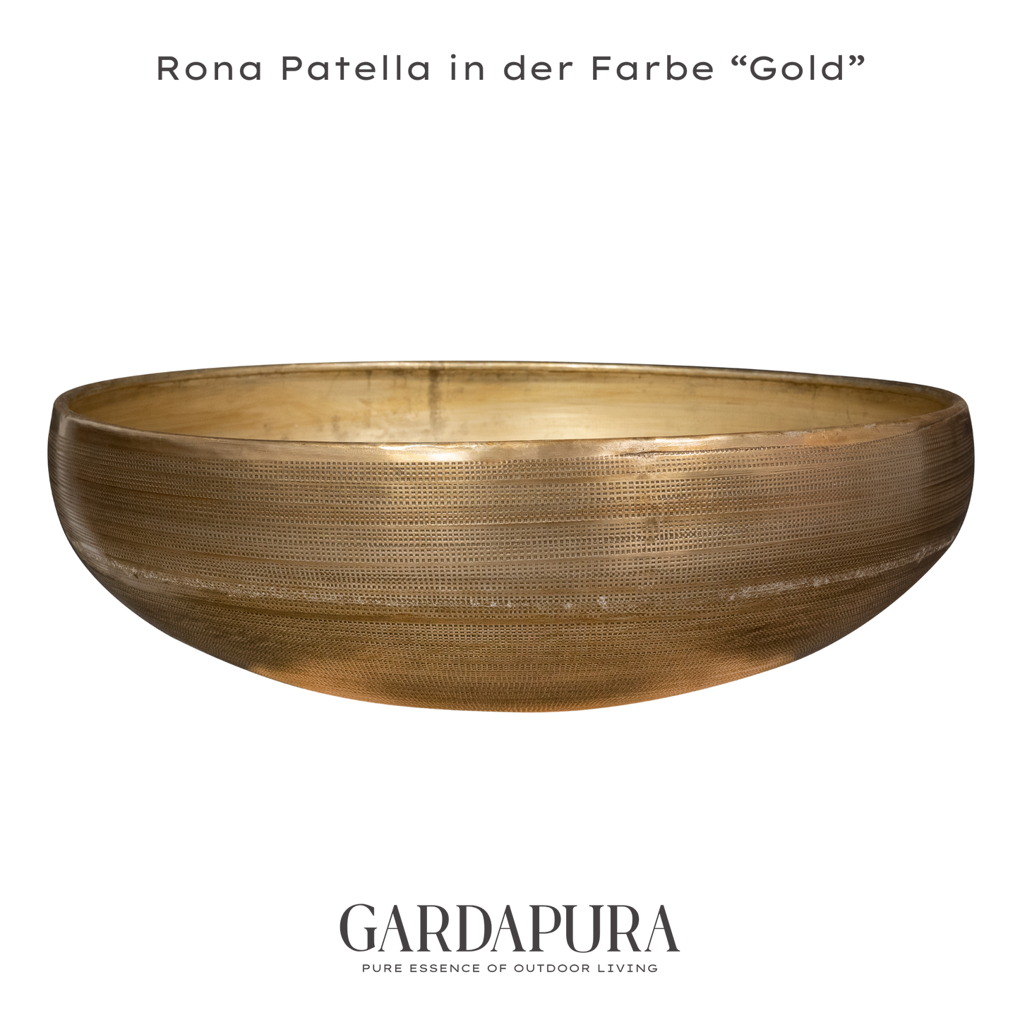 Rona Patella – Pflanzschale aus Metall