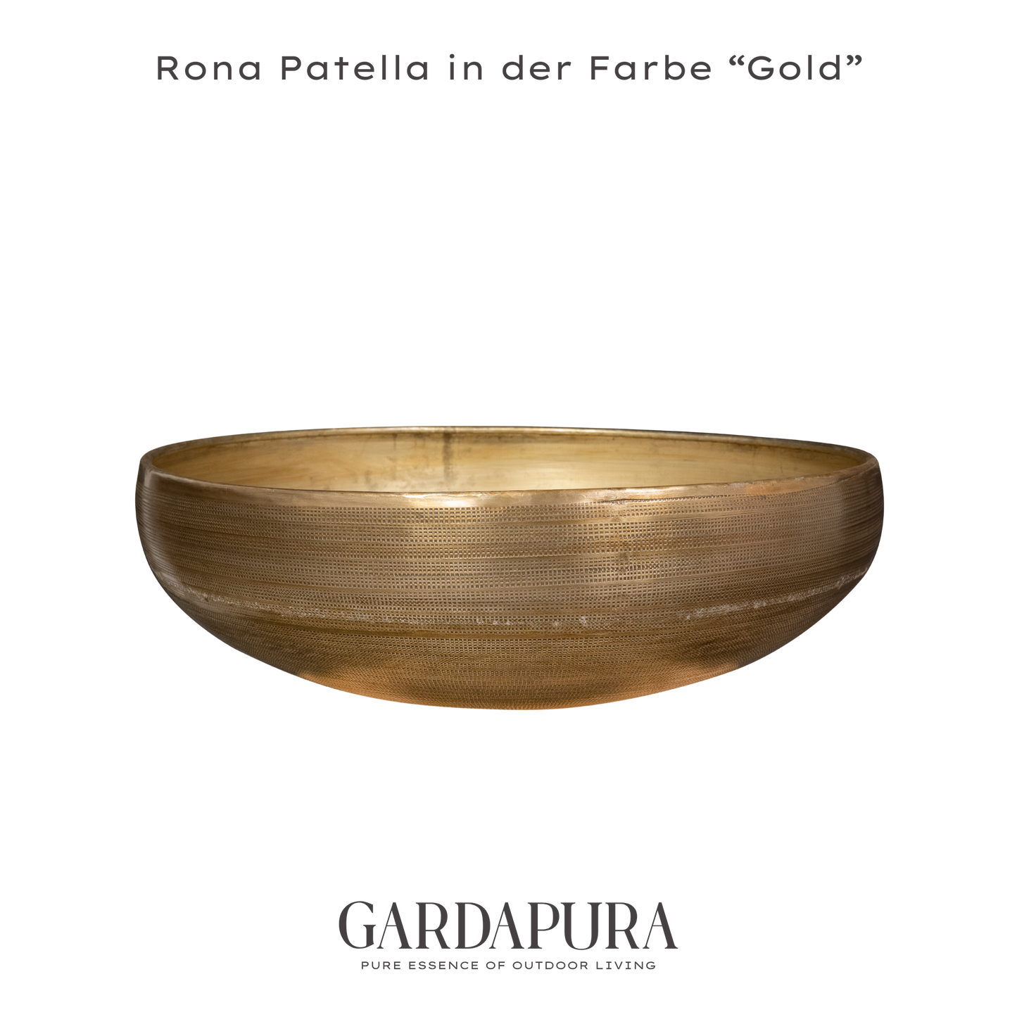 Rona Patella – Pflanzschale aus Metall