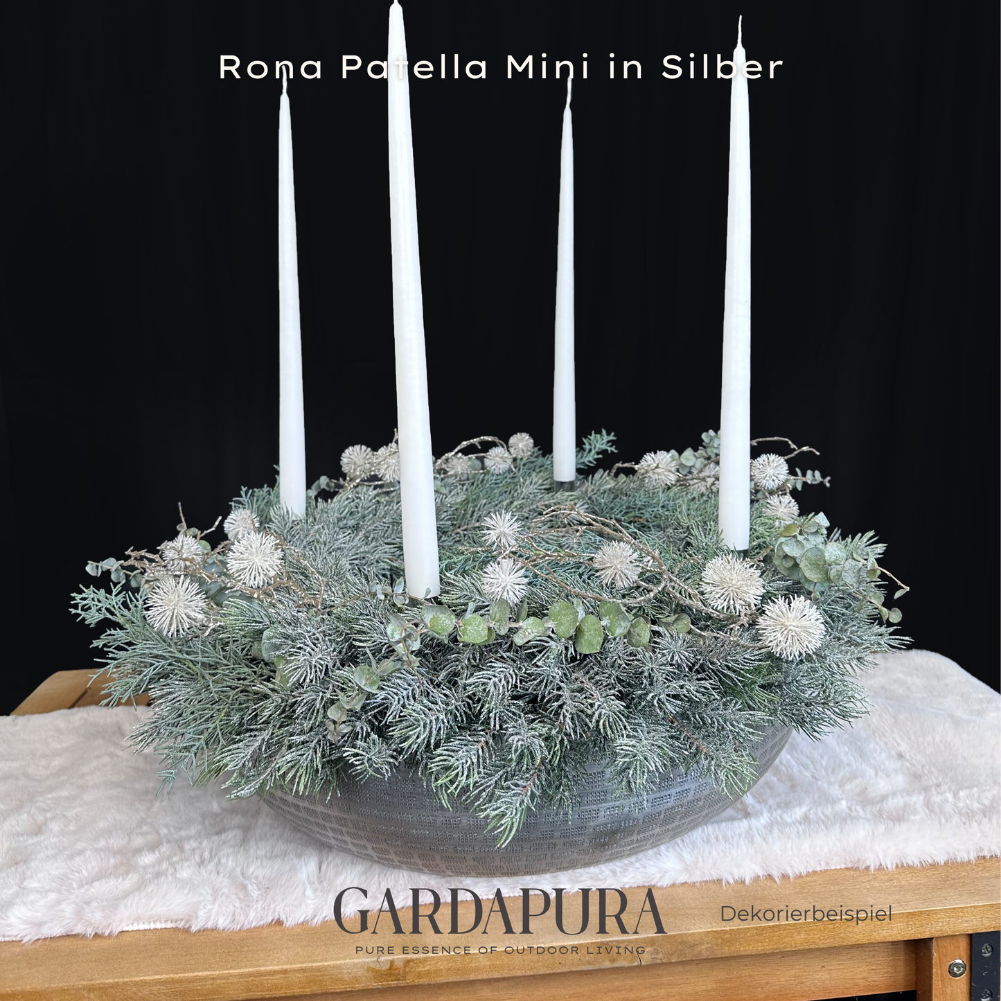 Rona Patella Mini – Pflanzschale aus Metall