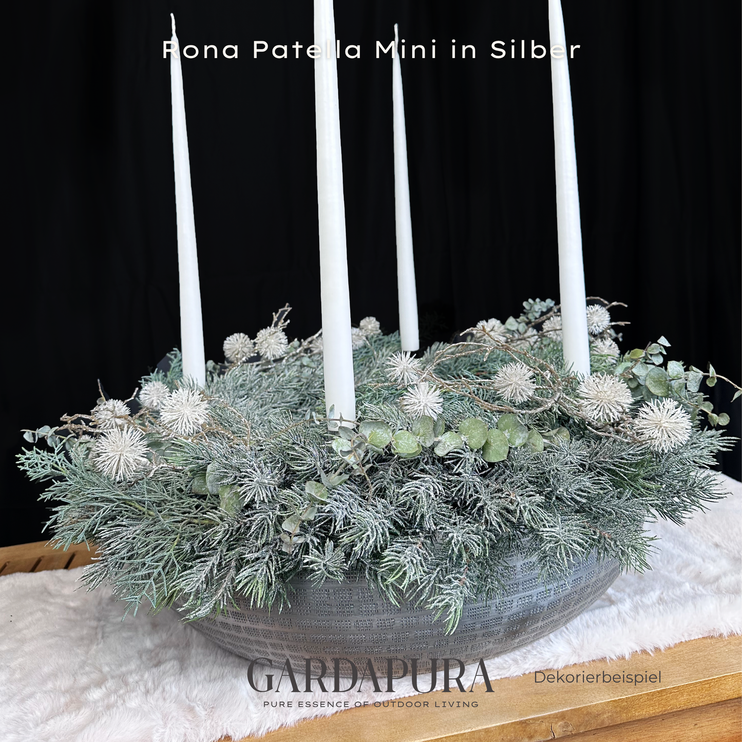 Rona Patella Mini – Pflanzschale aus Metall