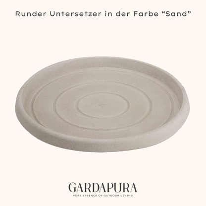 Runder Untersetzer