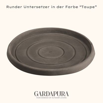 Runder Untersetzer