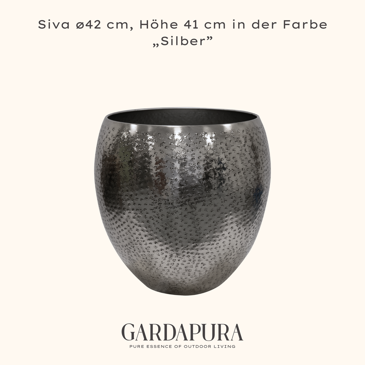 Siva – Pflanztopf aus Metall