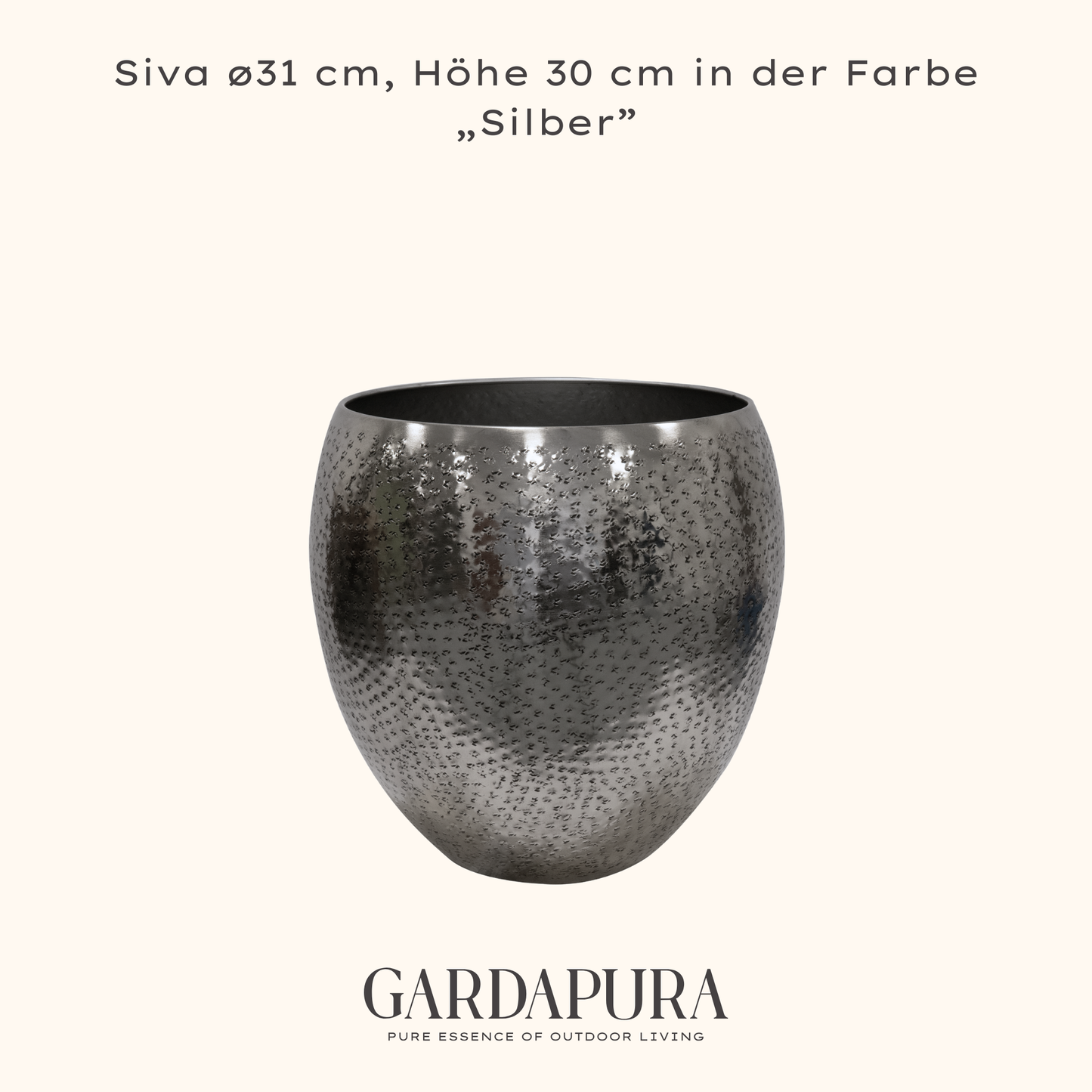 Siva – Pflanztopf aus Metall