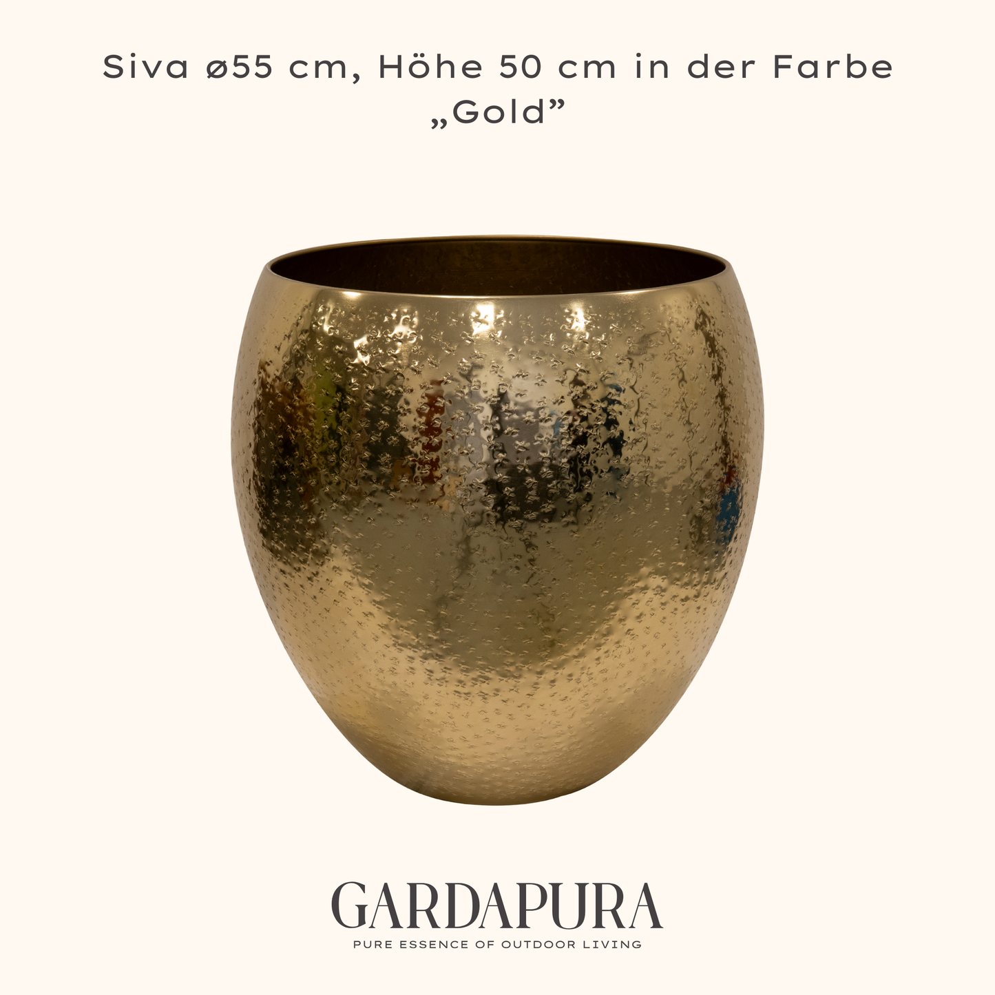 Siva – Pflanztopf aus Metall