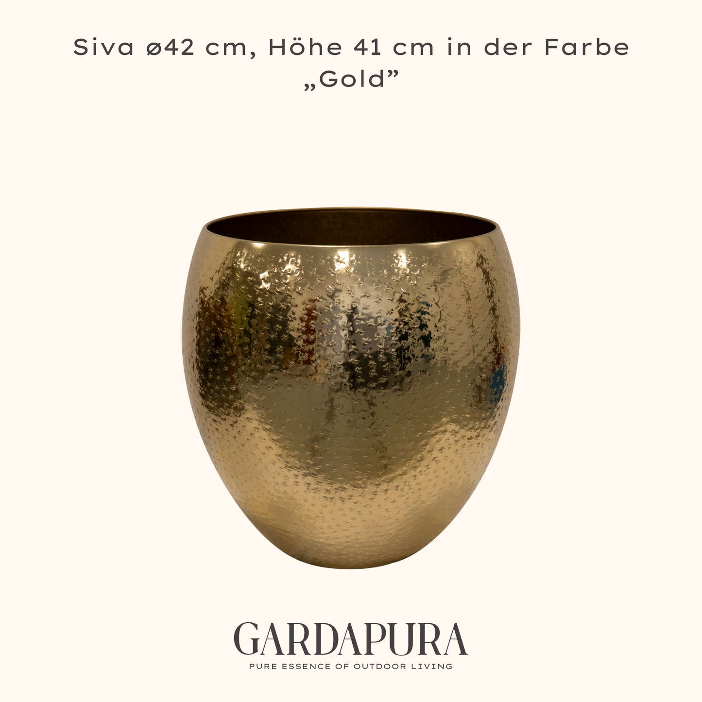 Siva – Pflanztopf aus Metall